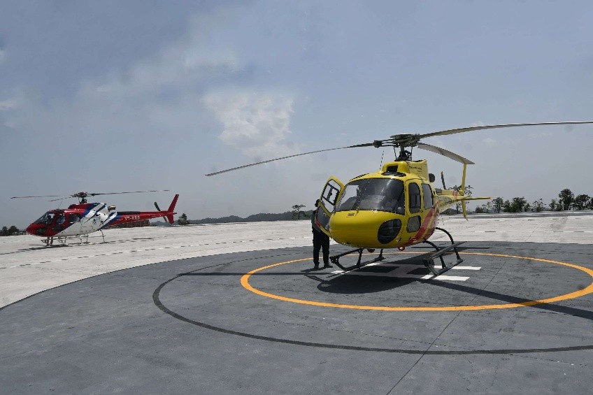 Sinha inaugurates newly constructed helipad near Vaishno Devi shrine