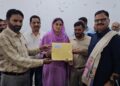Rana hands over engagement  orders to Anganwadi Workers, Helpers in Mendhar, Balakote