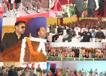 Satish Sharma addresses NCC Cadets at SNIC 2026