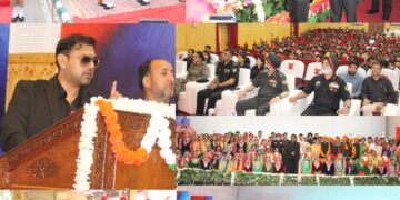 Satish Sharma addresses NCC Cadets at SNIC 2026
