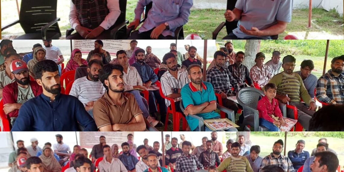 Sericulture Deptt Bandipora concludes 3-day farmers skill development programme in Hajin