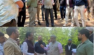 Shaleen Kabra reviews Jal Jeevan Mission works in Kupwara