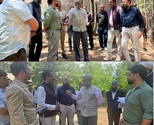 Shaleen Kabra reviews Jal Jeevan Mission works in Kupwara