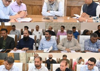 Shaleen Kabra takes stock of Jal Shakti Deptt preparedness for SANJY-2026