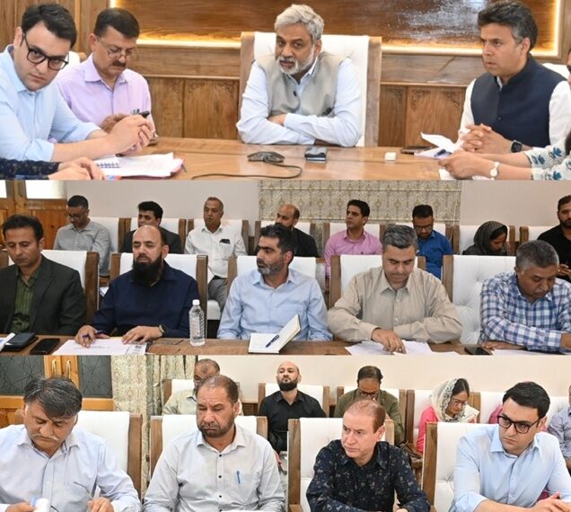 Shaleen Kabra takes stock of Jal Shakti Deptt preparedness for SANJY-2026