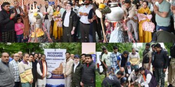 Somnath Swabhiman Parv celebrations held at Tirath Raj Kapal Mochan Temple Shopian