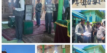 Tehsildar Drugmulla reviews arrangements for Annual Urs at Muqam Shahwali