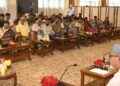 Delegation, JDU President call on LG Sinha