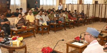 Delegation, JDU President call on LG Sinha