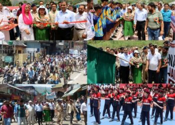 Ramban admin organises mega padyatra at Banihal