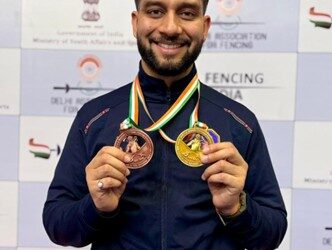 === Senior Fencing Sabre World Cup ===  JKSC congratulates Vishal Thappar on selection