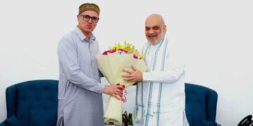 CM Omar meets HM Amit Shah, discusses J&K statehood