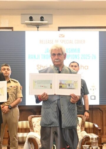 LG releases Special Cover on J&K Ranji Trophy Champions 2025-26