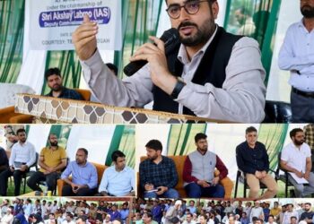 DC Srinagar inspects civic infrastructure in Shahr-e-Khaas areas
