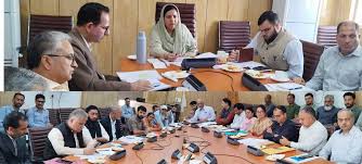 Sakeena Itoo reviews Education, Health sector scenario in Budgam Constituency