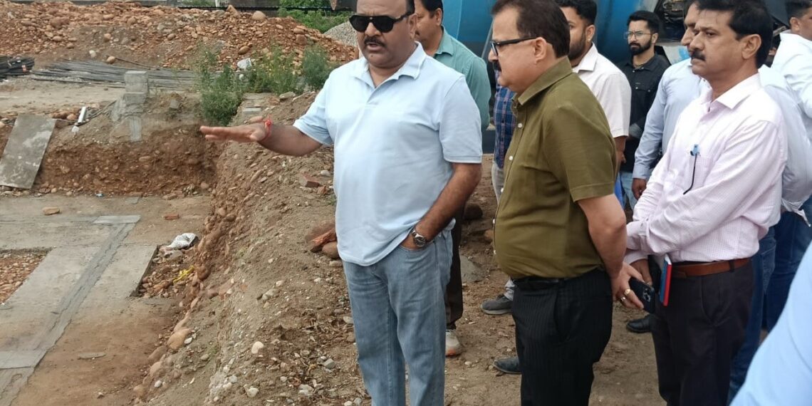 Dy CM calls for speedy completion of Bagh-e-Bahu Dak Bunglow