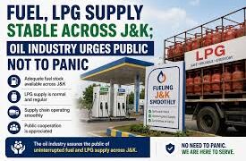 Adequate fuel, LPG across J&K, says oil industry