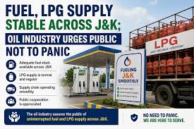 Adequate fuel, LPG across J&K, says oil industry