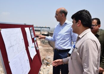 Advisor Nasir Aslam Wani inspects development works in Jammu