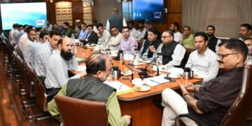 Javed Rana calls comprehensive measures to safeguard habitations, agricultural land from flood-related risks