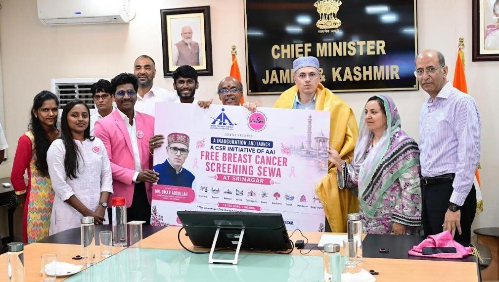 Omar inaugurates Free Breast Cancer Screening Seva in Sgr
