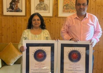 J&K H&UDD receives SKOCH National Awards for digital governance initiatives