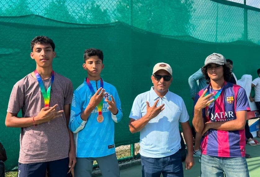 Jammu’s young aces clinch Bronze at North Zone Soft Tennis Championship