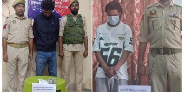 Two drug peddlers arrested in Anantnag, Ganderbal: Police