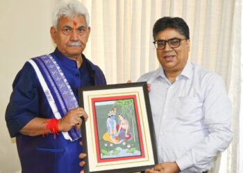Several delegations call on LG Sinha