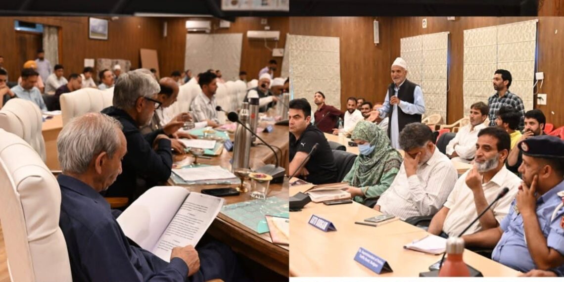 Govt committed to facilitating smooth conduct of religious events: Javid Dar