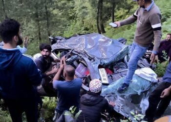 2 dead as car plunges into stream along Banihal-Neel road