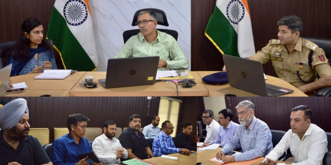 DC Kathua reviews arrangements for NEET-2026 re-examination