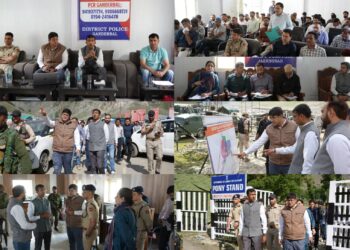 Div Com reviews SANJY-2026 preparedness at Baltal