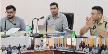 Dr Shahid Iqbal reviews NMJK campaign progress in Rajouri