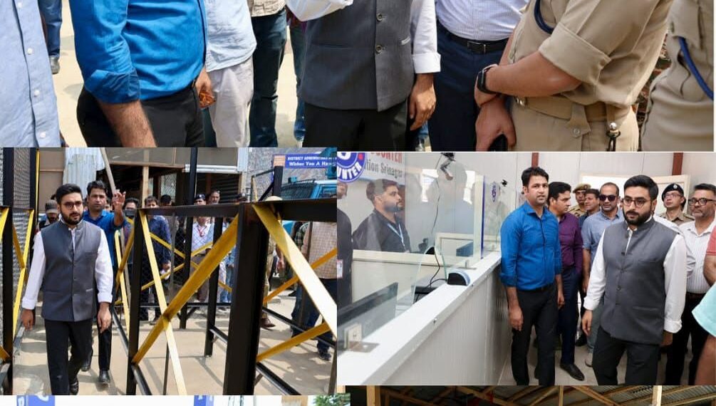 SANJY-2026 : DC Srinagar visits Yatra Transit Camp Panthachowk