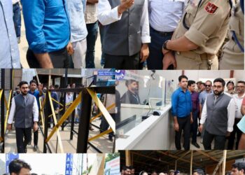 SANJY-2026 : DC Srinagar visits Yatra Transit Camp Panthachowk