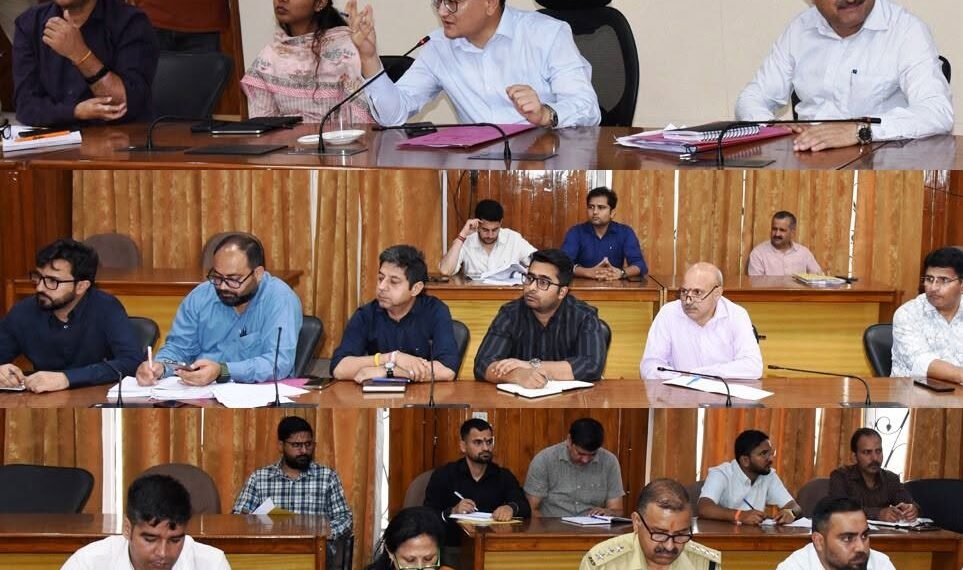 Amarnath Ji Yatra-2026: Arrangements reviewed in Udhampur