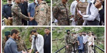 Apprehended Pak national sent back  Waris Fayaz Srinagar, Jun 19: A Pakistani national, who was apprehended by security forces in north Kashmir’s Kupwara district after allegedly crossing the Line of Control (LoC), has been sent back, officials said. Officials told news agency—Kashmir News Observer (KNO) that the individual, identified as Asad Khan, a resident of Khyber Pakhtunkhwa (KPK), was detained in Simari village of Kupwara on June 12 after crossing into Indian territory. They said that following the completion of necessary procedures, he was sent back to Pakistan on June 18. They added that during his stay in India, the he was treated in a humane manner in accordance with established norms and procedures. (KNO)