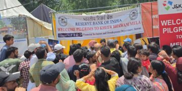 RBI sets up financial awareness stall at Kheer Bhawani mela