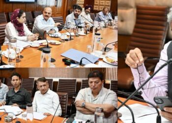 Shaleen Kabra chairs UT-Level Committee Meeting on Groundwater Resource Assessment