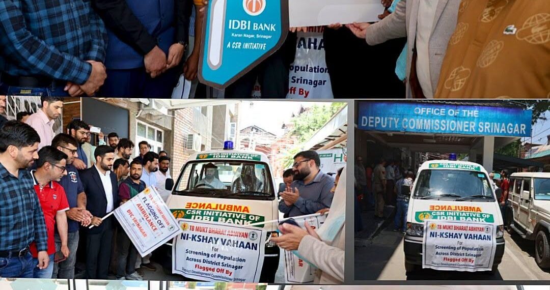 DC Srinagar hands over Mobile TB Screening Van to District Tuberculosis Centre