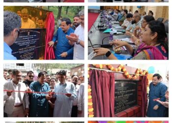 Javid Dar visits Ramban, reviews development works, e-inaugurates projects