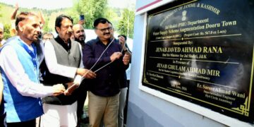 Rana inaugurates Rapid Sand Filtration Plant in Dooru,