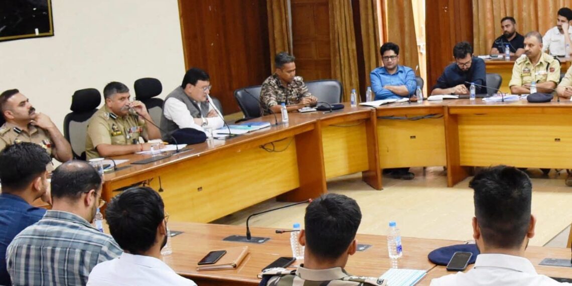 DC Udhampur reviews drug control measures during NCORD meeting