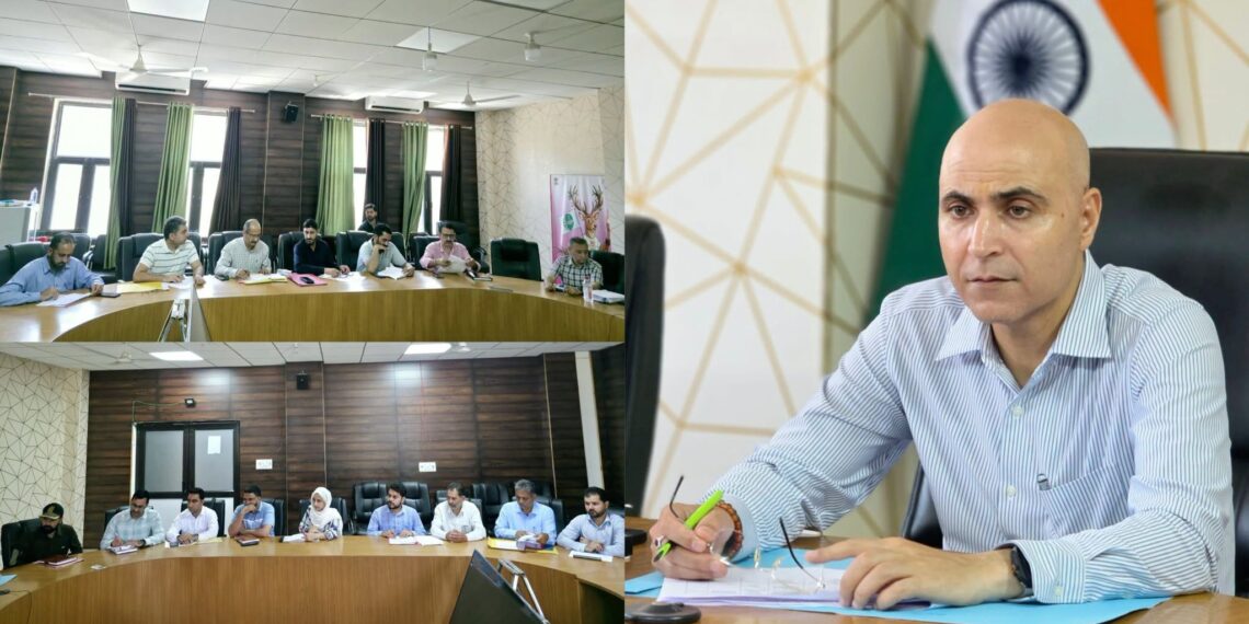 DC Kishtwar chairs Rent Assessment Committee meeting