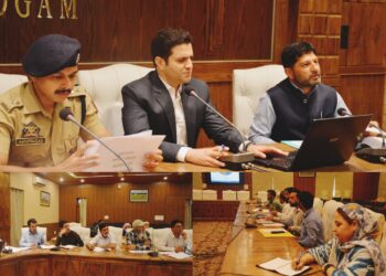 DC Budgam chairs 48th NCORD meeting