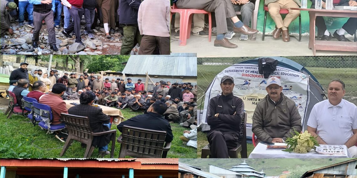 Public outreach programmes conducted in Kishtwar’s  Warwan