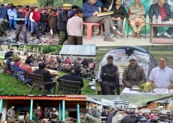 Public outreach programmes conducted in Kishtwar’s  Warwan