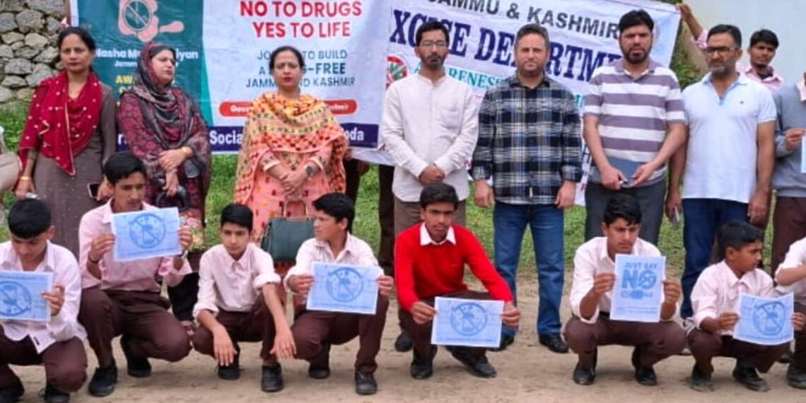 Anti-drug awareness campaign held at GHS Nagar Bhaderwah