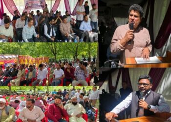 Sarmad Hafeez reviews progress on Vibrant Village Prog-2 in Kunan-Poshpora
